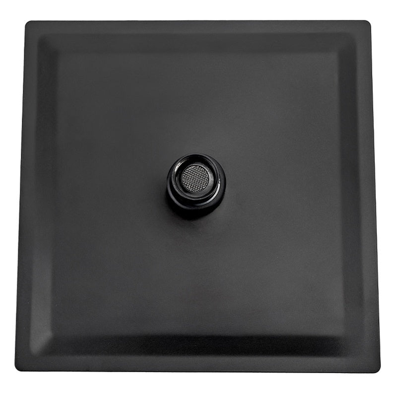BATERIA PRYSZNICOWA Z TERMOSTATEM I DESZCZOWNICĄ T154B CZARNA T154B-BL