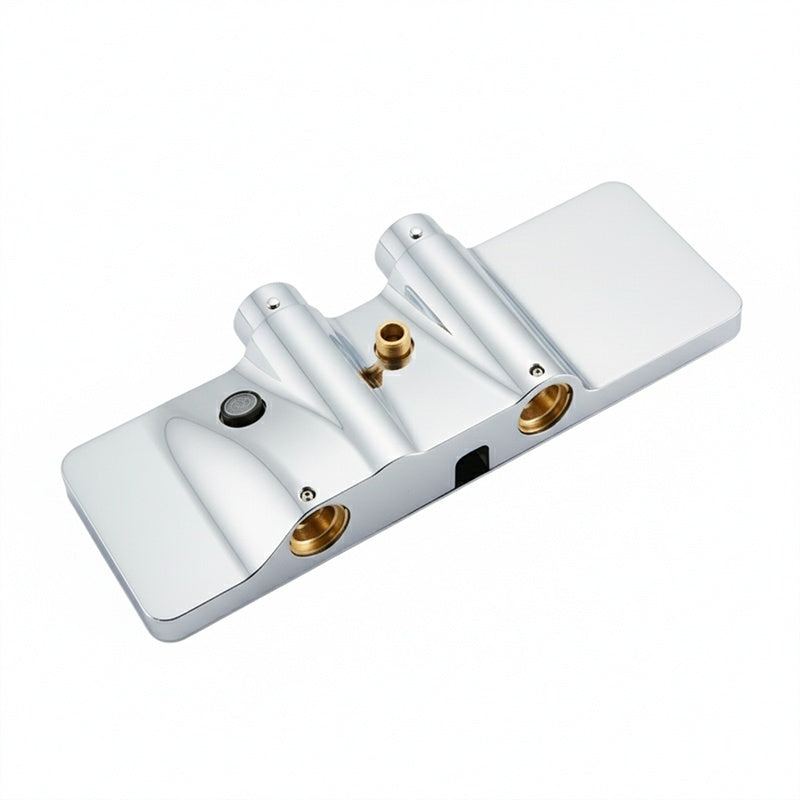 BATERIA PRYSZNICOWA Z TERMOSTATEM I DESZCZOWNICĄ F13A CHROM F13A