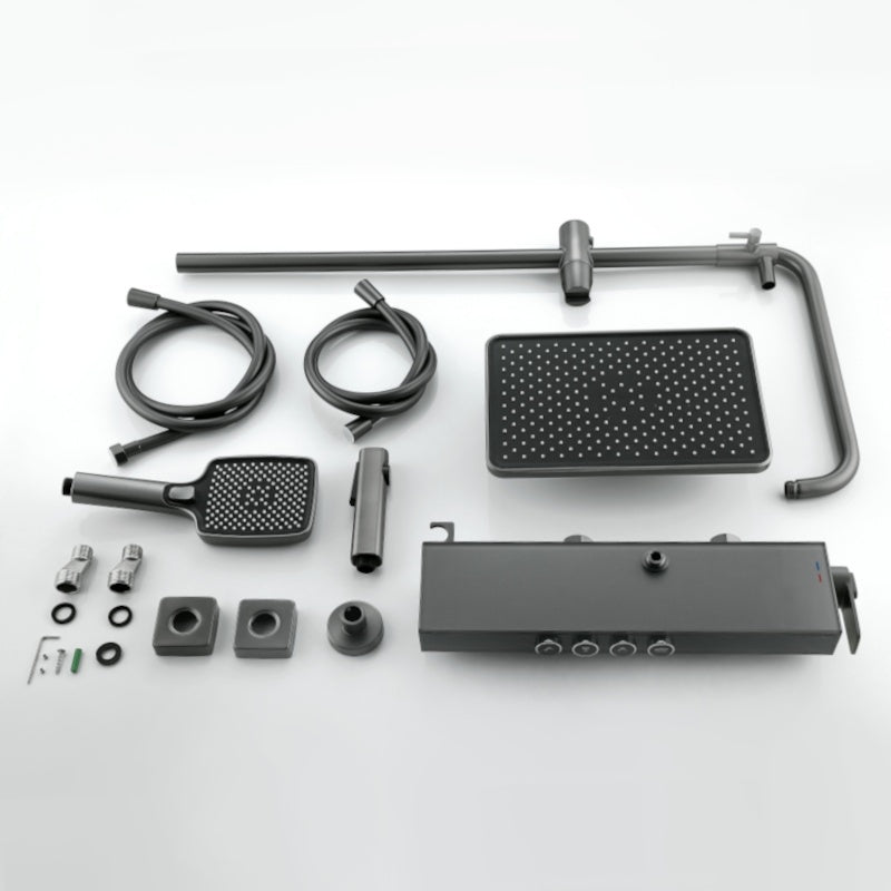 BATERIA PRYSZNICOWA NATYNKOWA F19-GR SZARA LCD F19-GR