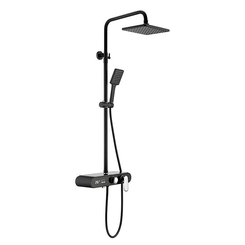 BATERIA PRYSZNICOWA NATYNKOWA F700B CZARA LCD F700-BL