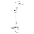 BATERIA PRYSZNICOWA NATYNKOWA F700W BIAŁA LCD F700-WH