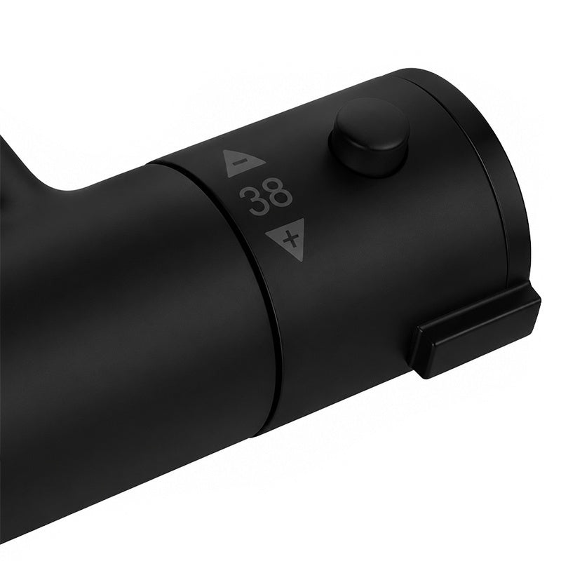 BATERIA ŁAZIENKOWA PRYSZNICOWA T203B CZARNA T203B-BL