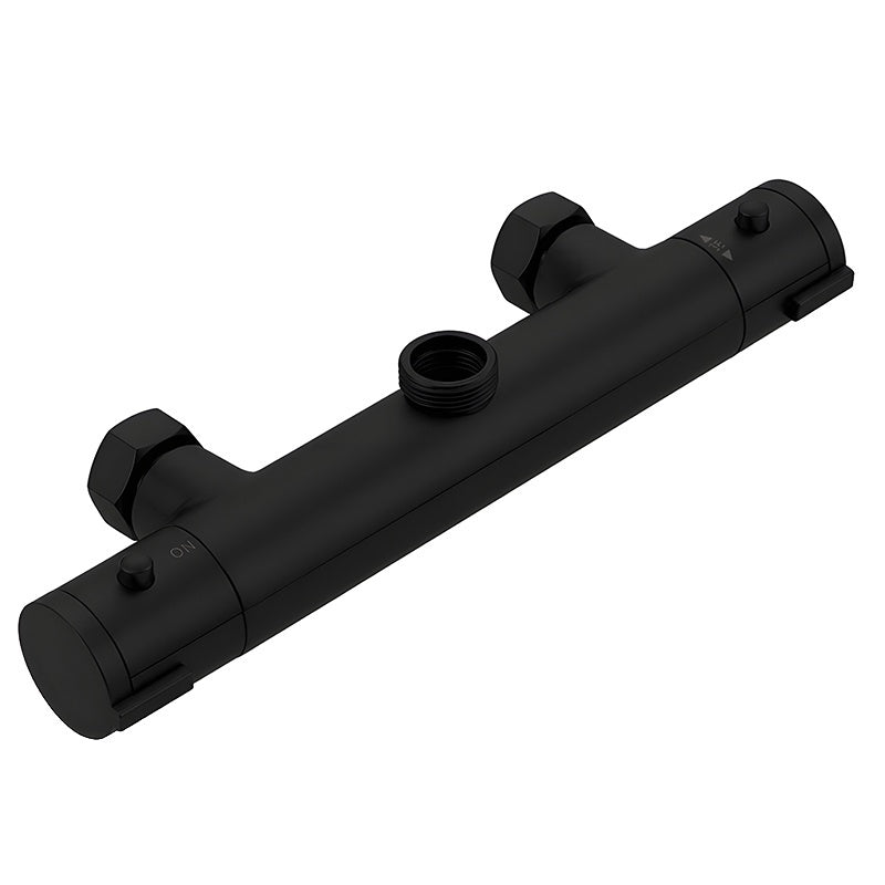 BATERIA ŁAZIENKOWA PRYSZNICOWA T203B CZARNA T203B-BL