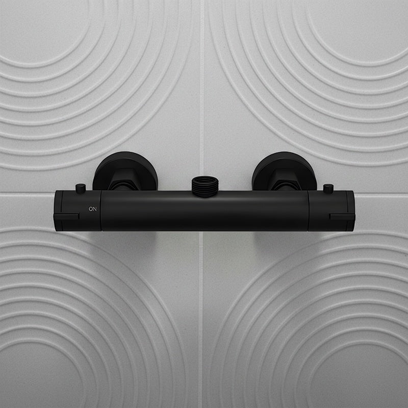 BATERIA ŁAZIENKOWA PRYSZNICOWA T203B CZARNA T203B-BL