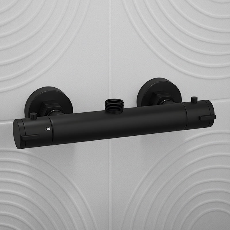 BATERIA ŁAZIENKOWA PRYSZNICOWA T203B CZARNA T203B-BL
