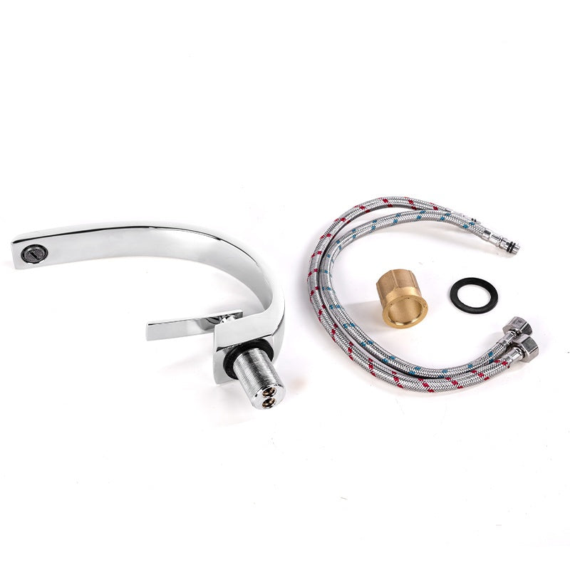 BATERIA ŁAZIENKOWA UMYWALKOWA FSM014A CHROM F014A