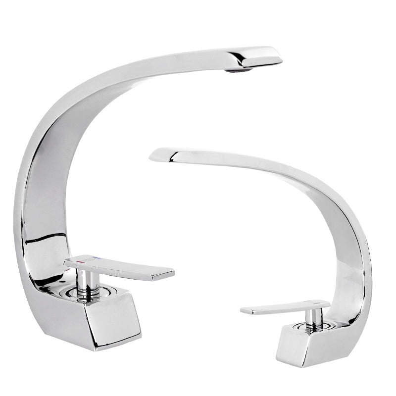 BATERIA ŁAZIENKOWA UMYWALKOWA FSM014A CHROM F014A
