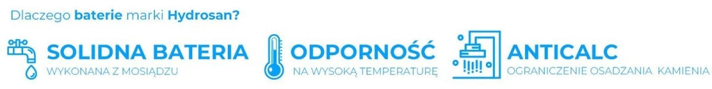 BATERIA UMYWALKOWA ŁAZIENKOWA F06-BL-A CZARNA LCD F06-BL-A