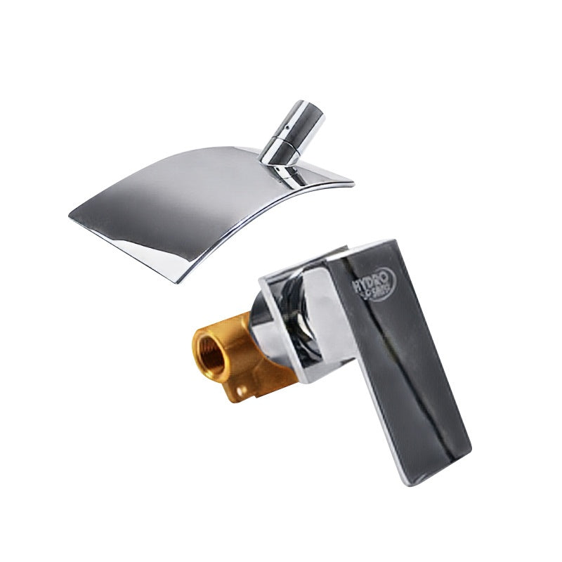 BATERIA UMYWALKOWA ŁAZIENKOWA PODTYNKOWA F01 CHROM F01