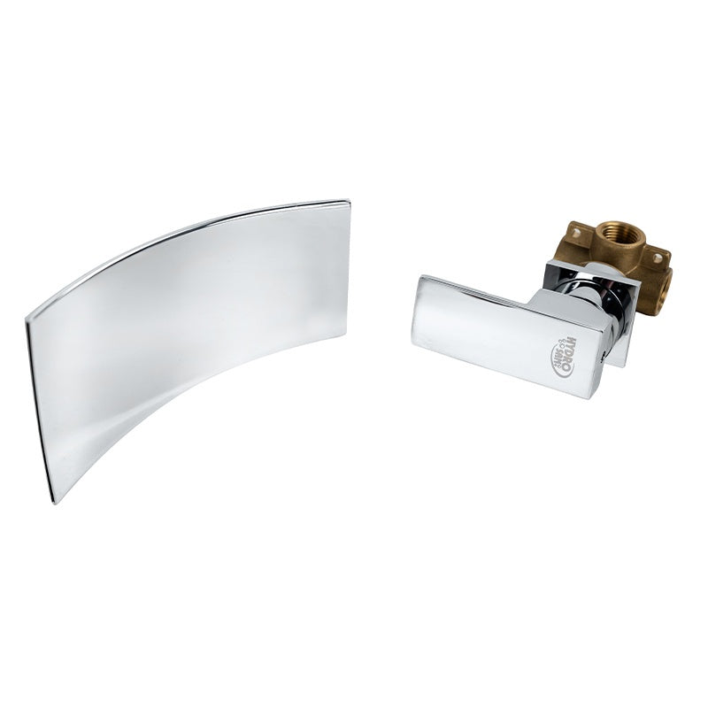 BATERIA UMYWALKOWA ŁAZIENKOWA PODTYNKOWA F01 CHROM F01