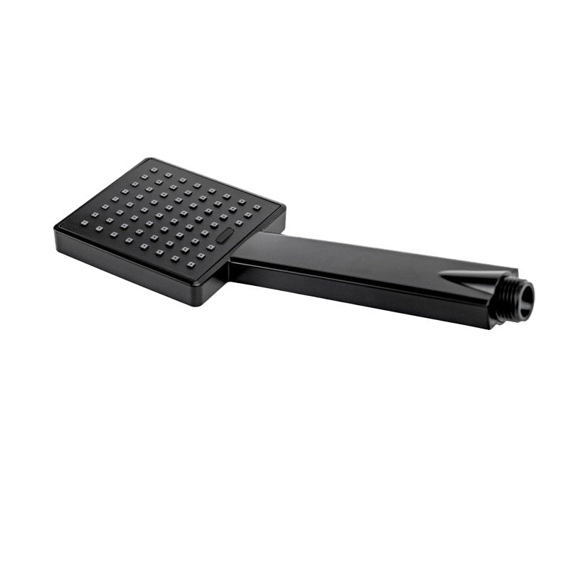 BATERIA WANNOWA ŚCIENNA PRYSZNICOWA NATRYSKOWA ZESTAW F307B-BL CZARNA F307B-BL