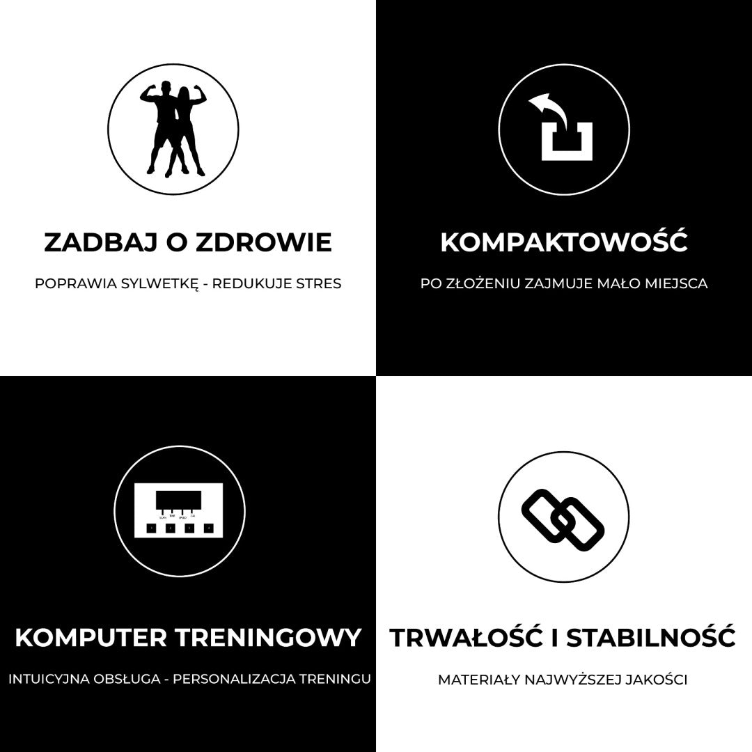 BIEŻNIA ELEKTRYCZNA TRENINGOWA DOMOWA WAVE WAVE