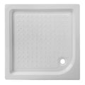 BRODZIK PRYSZNICOWY KWADRATOWY WYSOKI SXL02B BIAŁY 90x90 CM SXL02B-WH-90