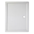 BRODZIK PRYSZNICOWY PROSTOKĄTNY WYSOKI SXL04A BIAŁY 100x90 CM SXL04A-WH-100X90