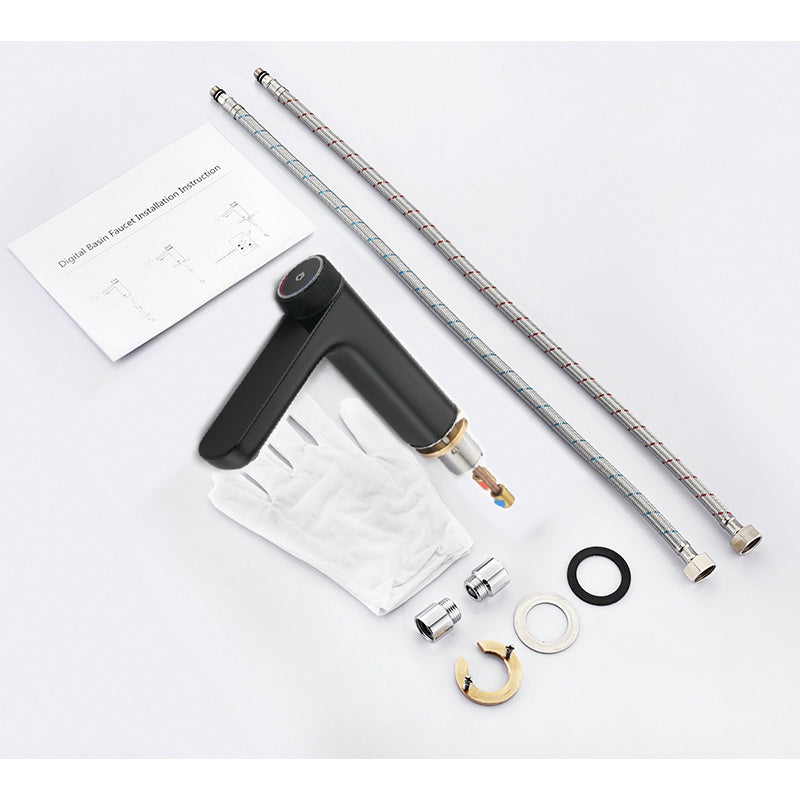 BATERIA UMYWALKOWA ŁAZIENKOWA F06-BL CZARNA LCD F06-BL