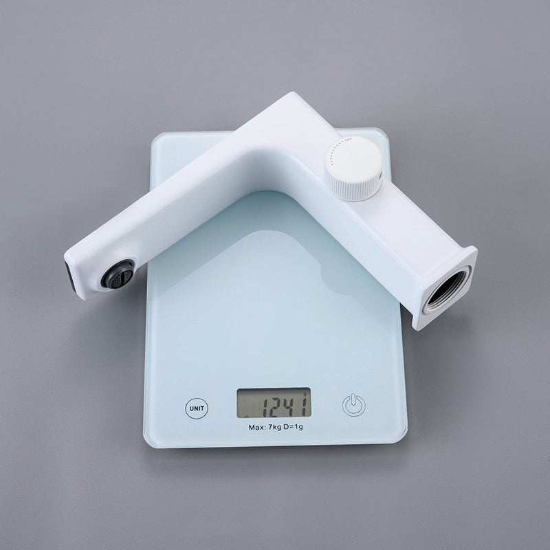 BATERIA UMYWALKOWA ŁAZIENKOWA F11W BIAŁO/CZARNA LCD F11-WH-BL
