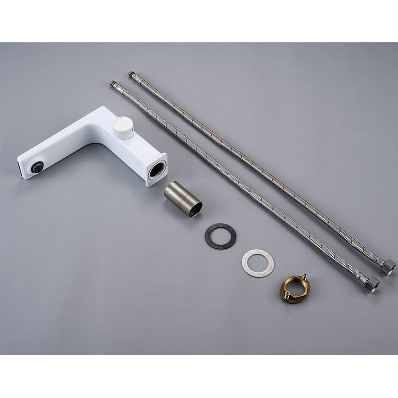 BATERIA UMYWALKOWA ŁAZIENKOWA F11W BIAŁO/CZARNA LCD F11-WH-BL