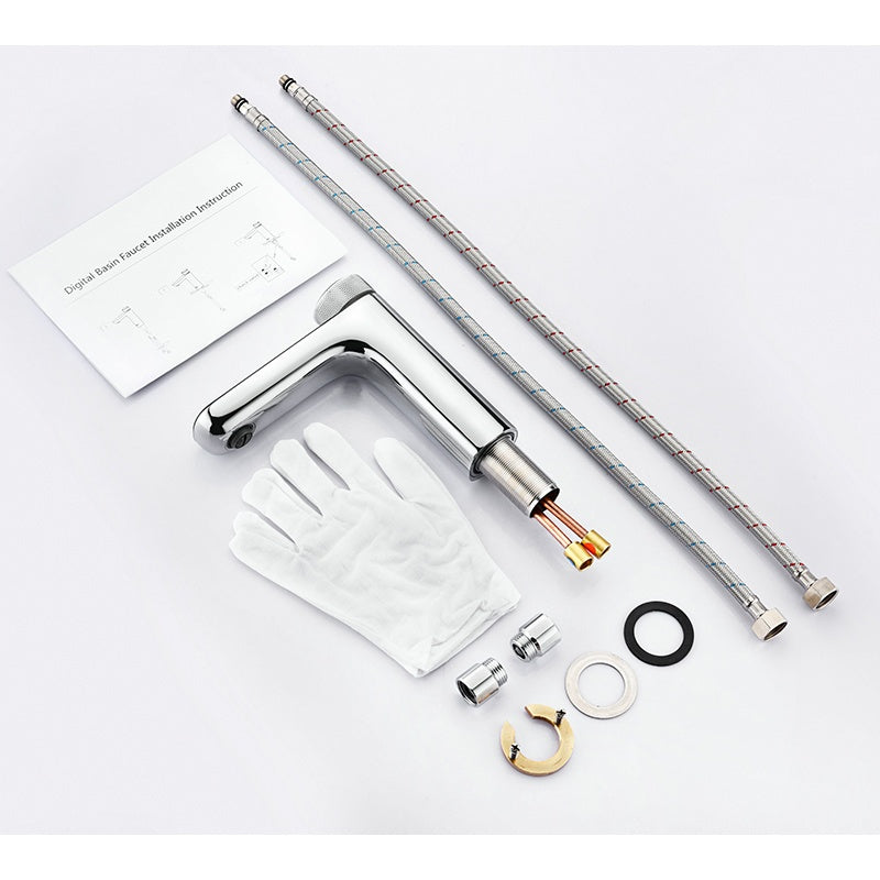 BATERIA UMYWALKOWA ŁAZIENKOWA F06A CHROM LCD F06A