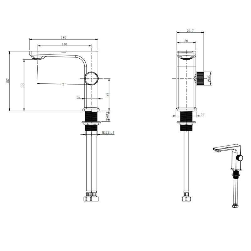 BATERIA UMYWALKOWA ŁAZIENKOWA F11G SZARA LCD F11-GR-BL
