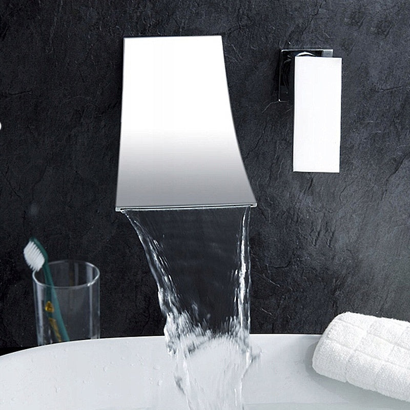 BATERIA UMYWALKOWA ŁAZIENKOWA PODTYNKOWA F01 CHROM F01