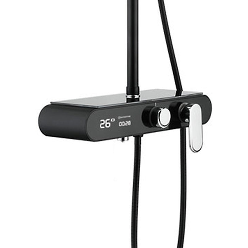 BATERIA PRYSZNICOWA NATYNKOWA F700B CZARA LCD F700-BL
