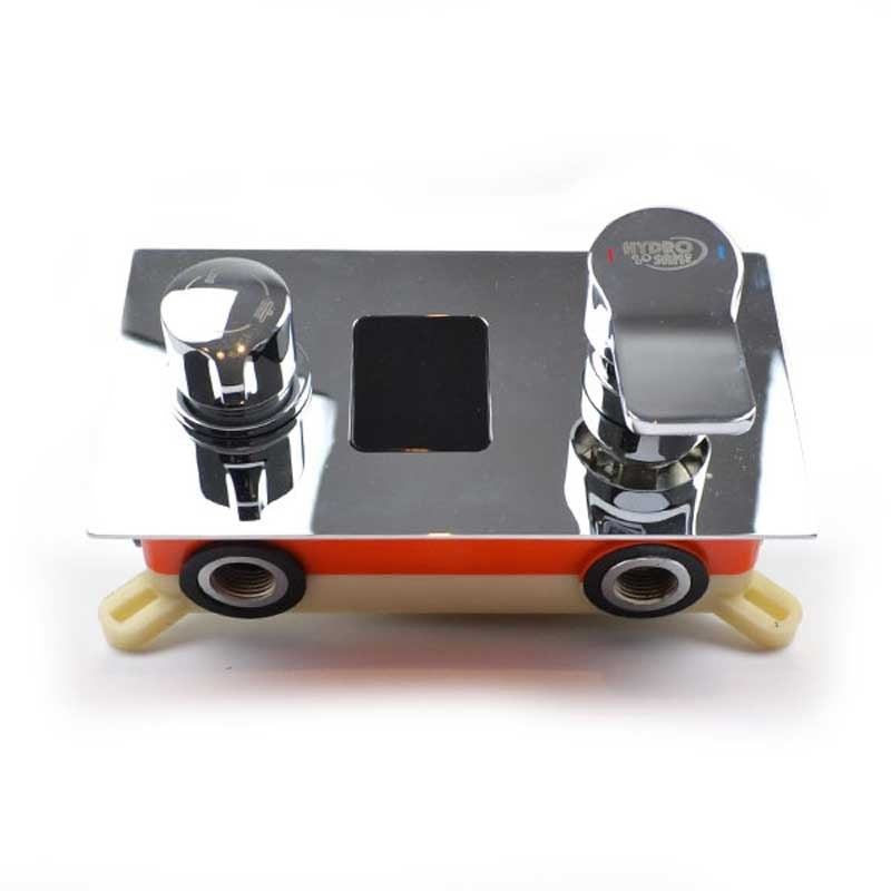 BATERIA PRYSZNICOWA PODTYNKOWA T100 CHROM LCD T100