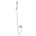 BATERIA WANNOWA ŚCIENNA PRYSZNICOWA NATRYSKOWA ZESTAW F302A CHROM F302A