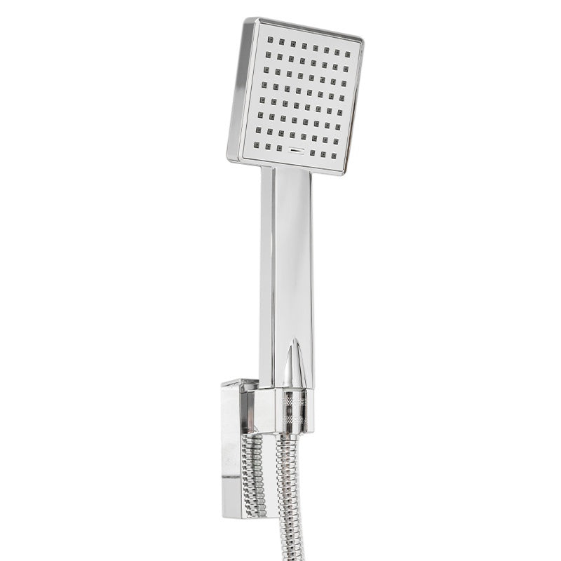 BATERIA WANNOWA ŚCIENNA PRYSZNICOWA NATRYSKOWA ZESTAW F302A CHROM F302A