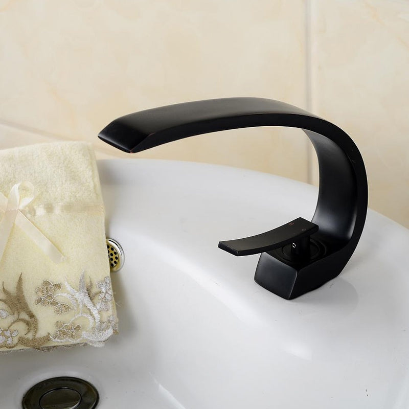 BATERIA UMYWALKOWA ŁAZIENKOWA F014-BL CZARNA F014-BL