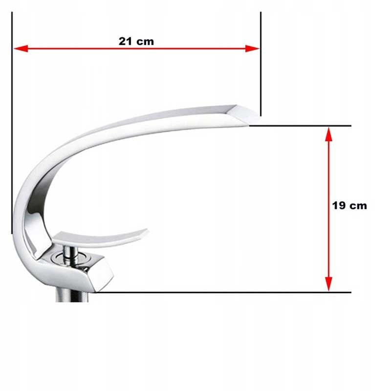 BATERIA UMYWALKOWA ŁAZIENKOWA F014-BL CZARNA F014-BL