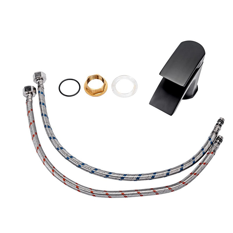 BATERIA UMYWALKOWA ŁAZIENKOWA F306B CZARNY F306B-BL