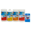 CHEMIA ZESTAW DO BASENU CHLOR SZOK PH PLUS MINUS TESTER SET STARTER-SET