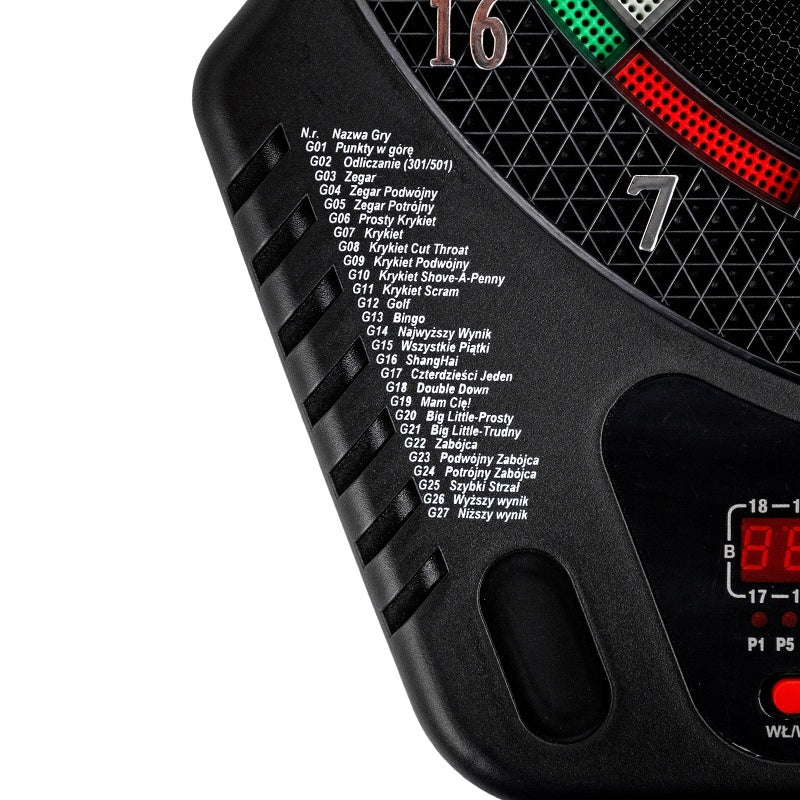 DART TARCZA ELEKTRONICZNA DO GRY W RZUTKI BULL BULL