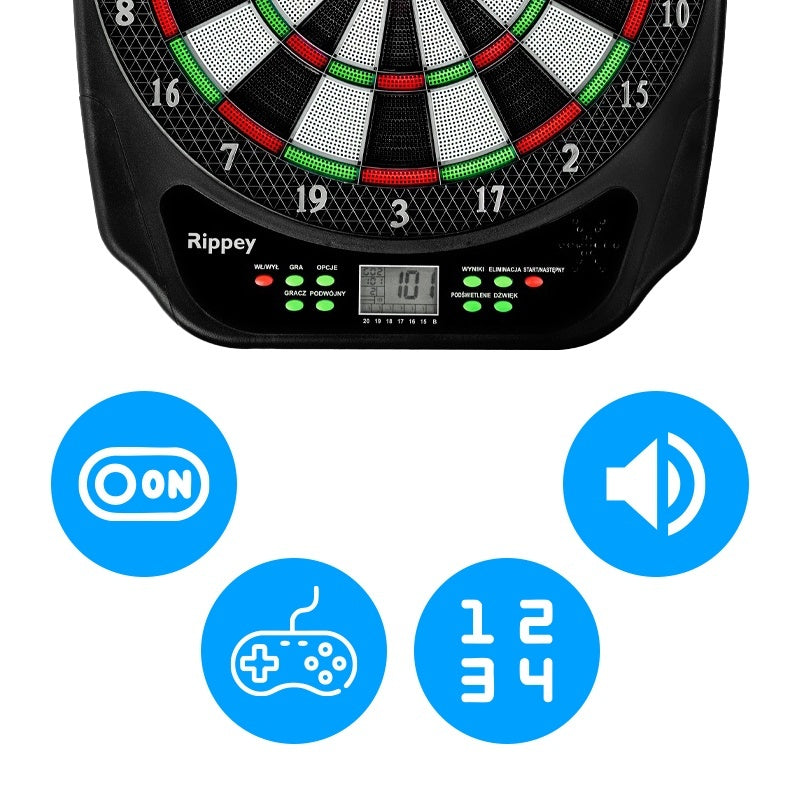 DART TARCZA ELEKTRONICZNA DO GRY W RZUTKI SAGA SAGA
