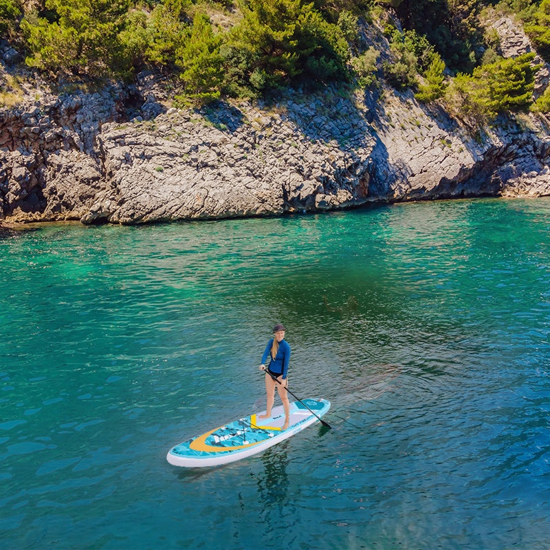 DESKA SUP POMPOWANA DO PŁYWANIA HUSH Z POMPKĄ I ETUI 325 CM HUSH