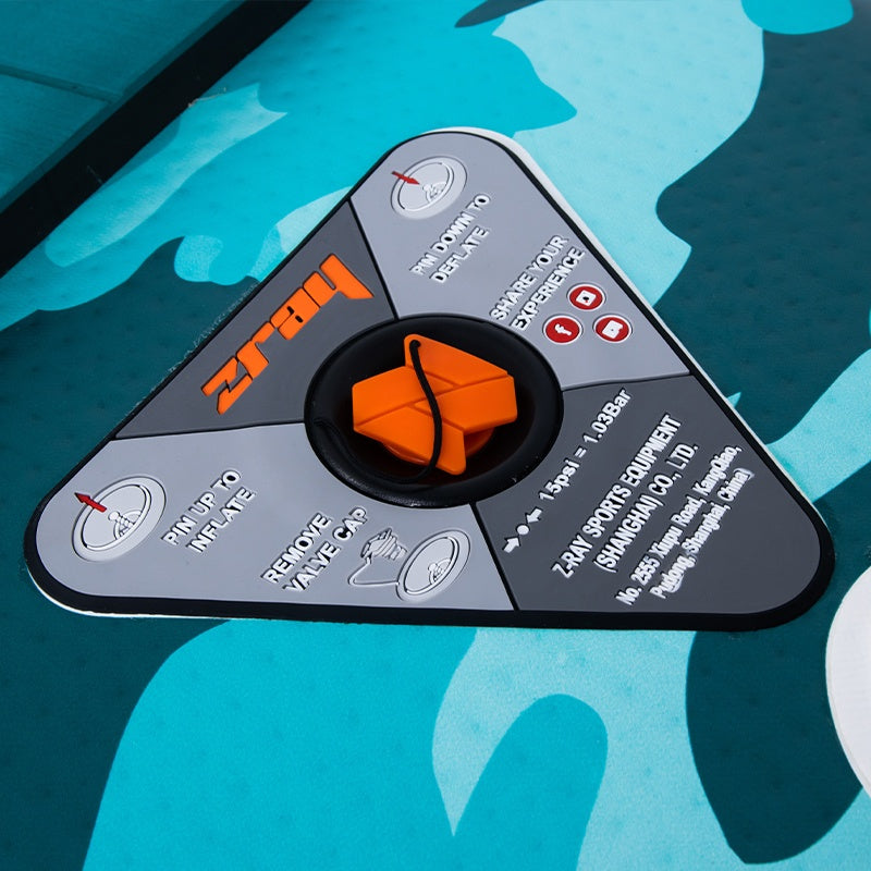 DESKA SUP POMPOWANA DO PŁYWANIA HUSH Z POMPKĄ I ETUI 325 CM HUSH