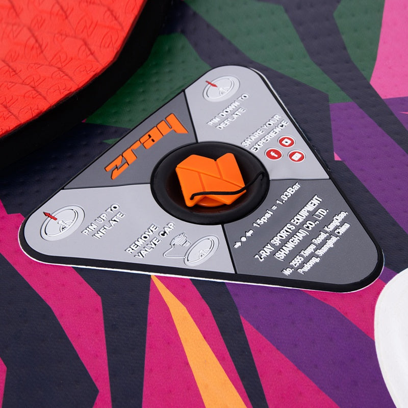 DESKA SUP LEO DO PŁYWANIA STAND UP PADDLE DMUCHANA POMPOWANA 320CM ZESTAW LEO