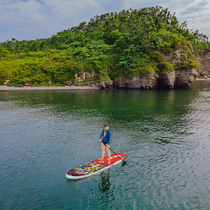 DESKA SUP LEO DO PŁYWANIA STAND UP PADDLE DMUCHANA POMPOWANA 320CM ZESTAW LEO