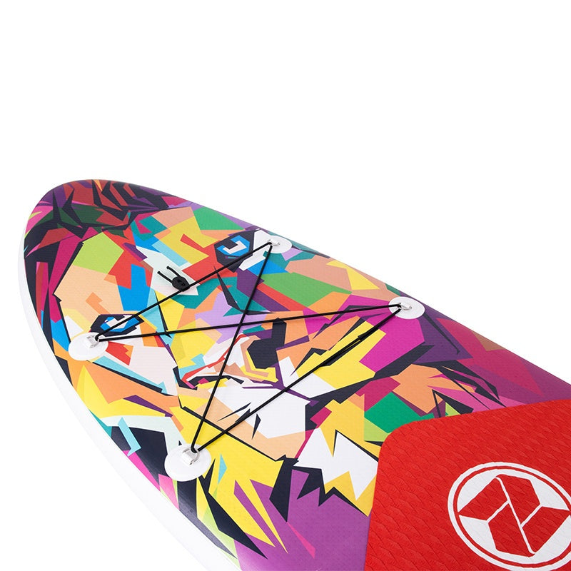 DESKA SUP LEO DO PŁYWANIA STAND UP PADDLE DMUCHANA POMPOWANA 320CM ZESTAW LEO