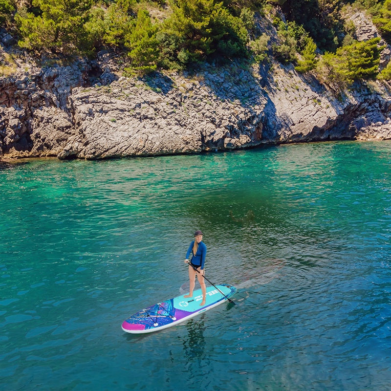 DESKA SUP POMPOWANA DO PŁYWANIA QUEEN Z POMPKĄ I ETUI 320 CM QUEEN