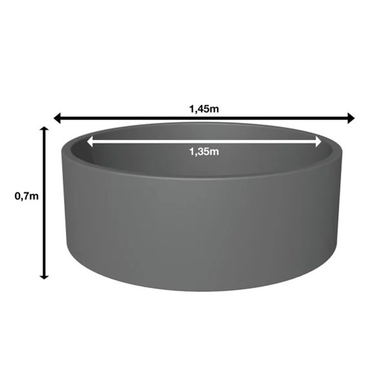 DMUCHANE SPA OGRODOWE BASEN 2-4 OS. AVENLI MILAN 90 DYSZ ZESTAW 145x70 MILAN-145