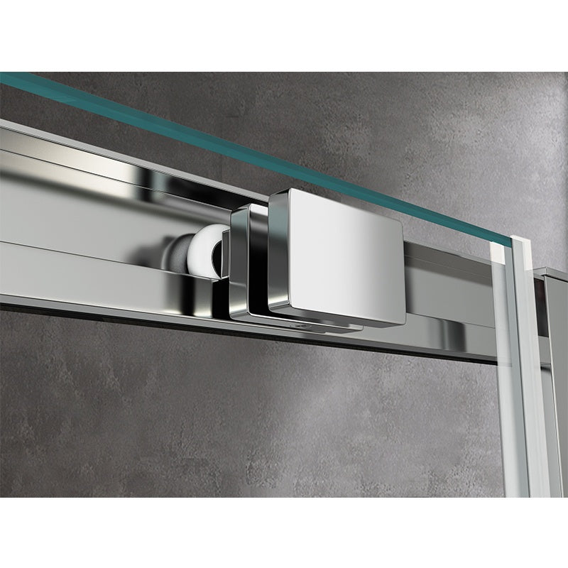 DRZWI PRYSZNICOWE KZ14E CHROM 135-140 CM 6 MM KZ14E-140