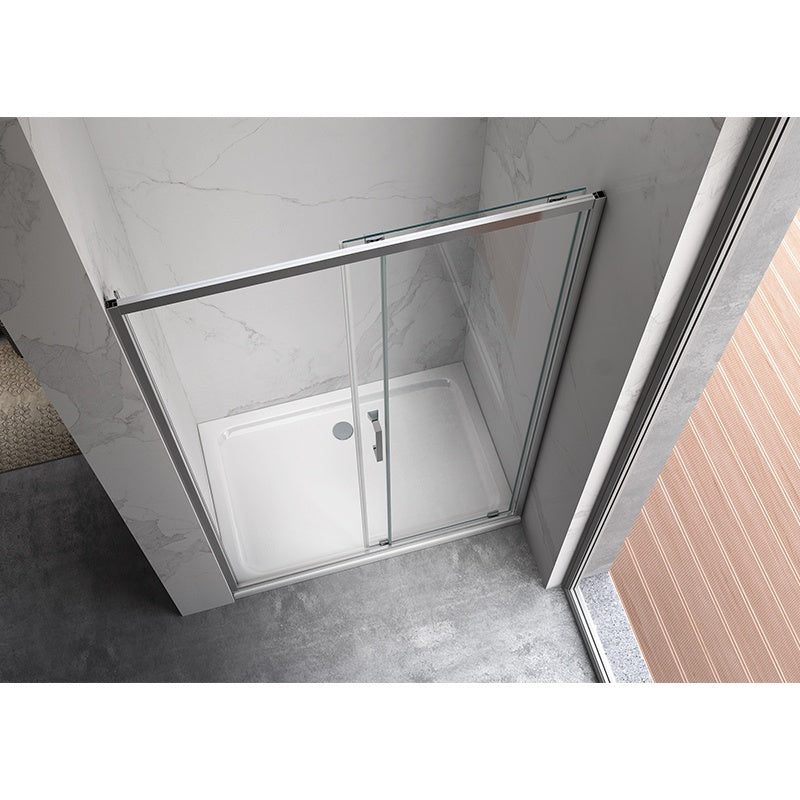 DRZWI PRYSZNICOWE KZ14E CHROM 135-140 CM 6 MM KZ14E-140