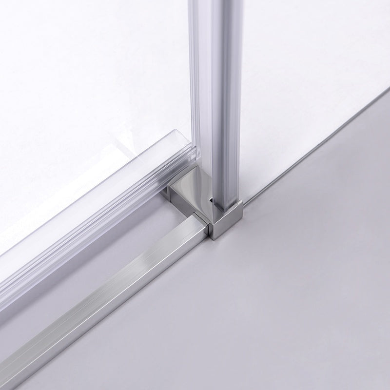 DRZWI PRYSZNICOWE SUPER SLIM NOVA CHROM 100 CM 6 MM NOVA-CH-100