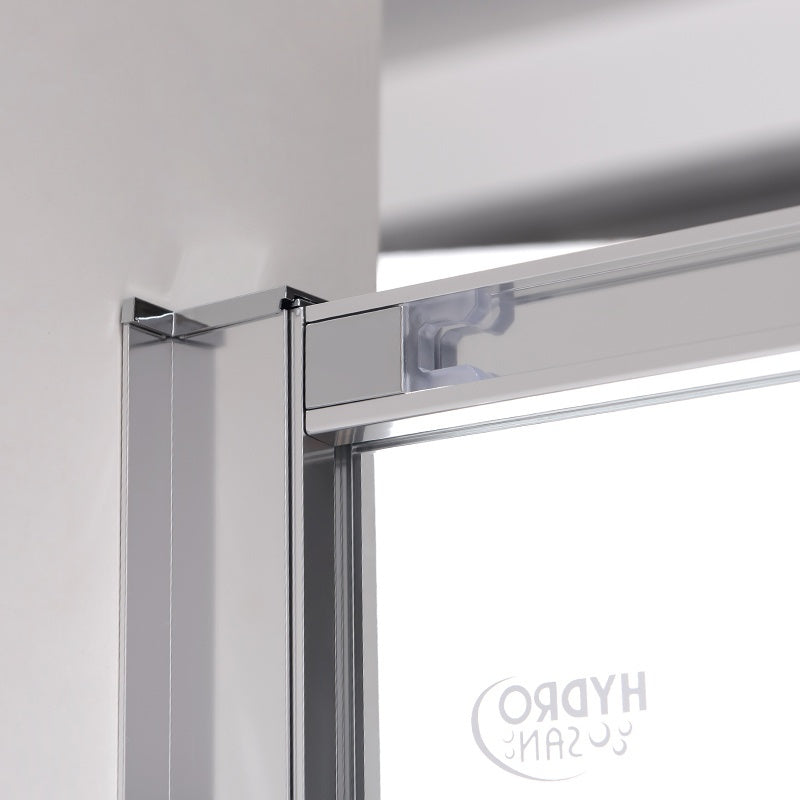 DRZWI PRYSZNICOWE SUPER SLIM NOVA CHROM 100 CM 6 MM NOVA-CH-100