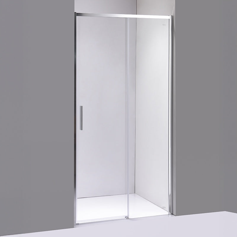 DRZWI PRYSZNICOWE SUPER SLIM NOVA CHROM 130 CM 6 MM NOVA-CH-130