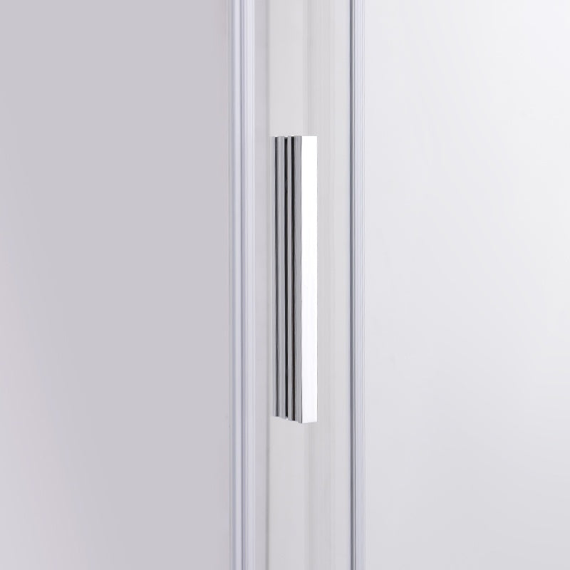 DRZWI PRYSZNICOWE SUPER SLIM NOVA CHROM 130 CM 6 MM NOVA-CH-130
