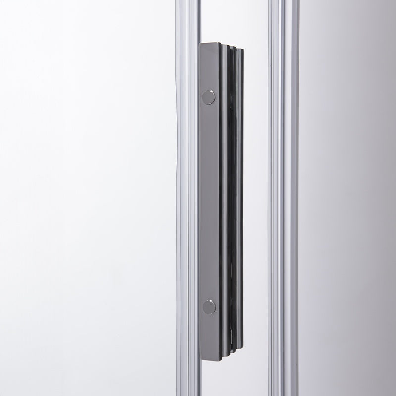 DRZWI PRYSZNICOWE SUPER SLIM NOVA CHROM 130 CM 6 MM NOVA-CH-130