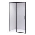 DRZWI PRYSZNICOWE SUPER SLIM NOVA CZARNE 130 CM 6 MM NOVA-BL-130