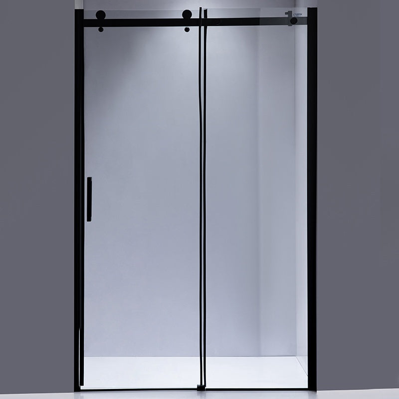 DRZWI PRYSZNICOWE SH03B CZARNE 95-100 CM 8 MM SH03B-BL-100
